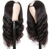 U Part Body Wave Wig – 100% Brazilian Remy Human Hair