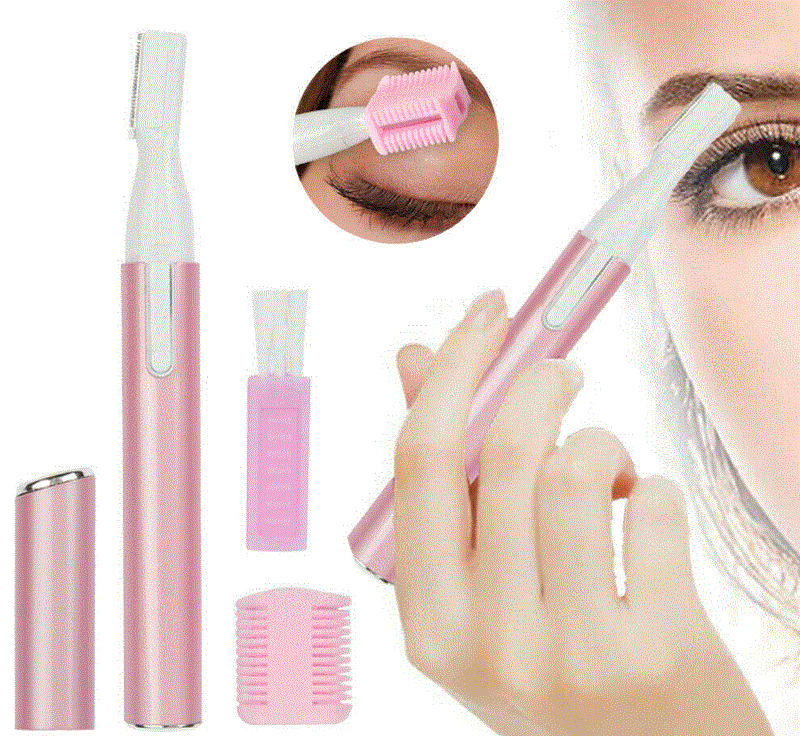 Portable Electric Epilator Eyebrow Remover Shaving Facial Hair Trimmer