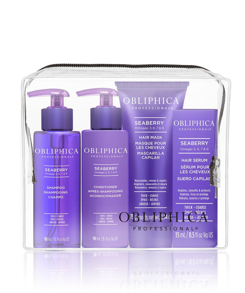 OBLIPHICA Seaberry 4PC - Medium to Coarse - Travel Kit