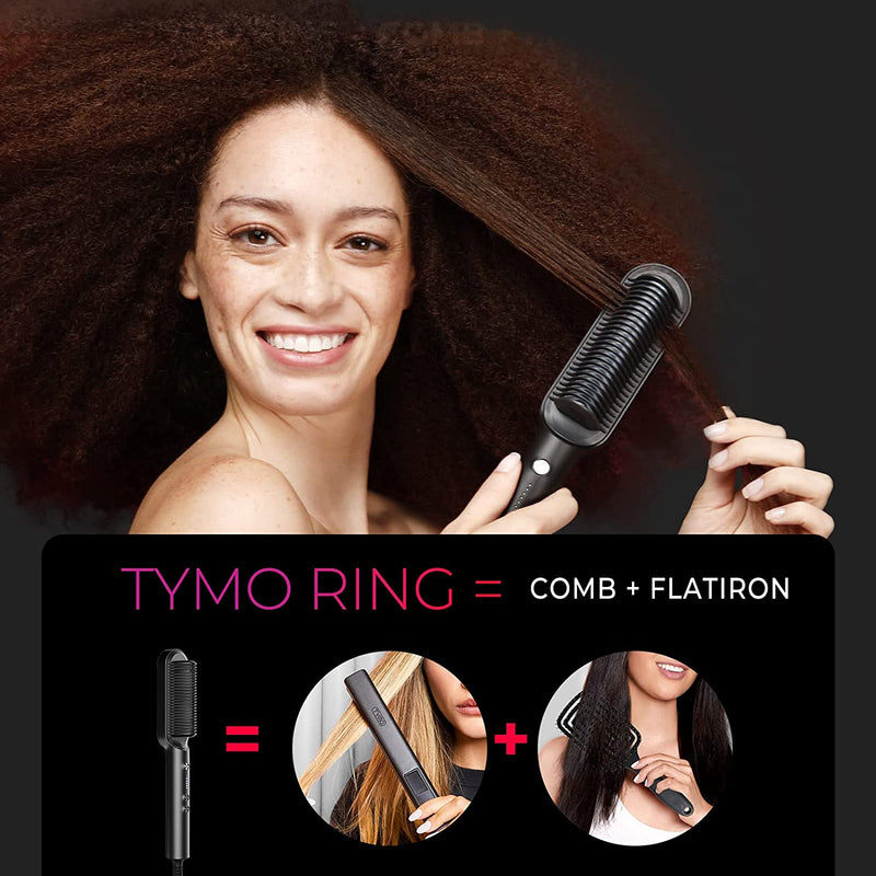 Comb flat iron for natural hair sale